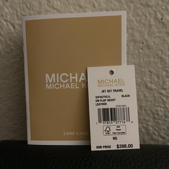 MICHAEL Michael Kors Jet Set Small Leather Crossbody Bag - Picture 4 of 4